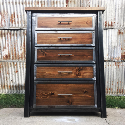 Stained Pine Dresser