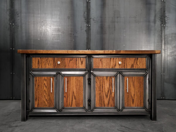 Modern Industrial Coffee Bar, Buffet, Credenza