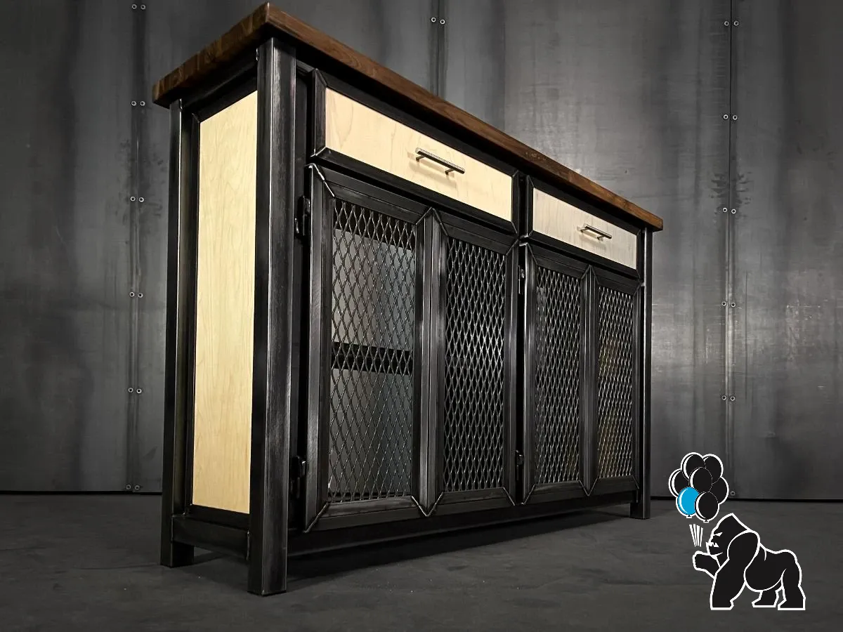 Modern Industrial Coffee Bar