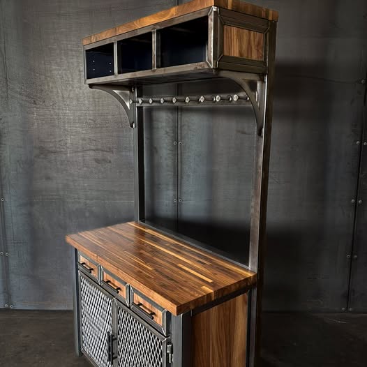 coffee bar and hutch